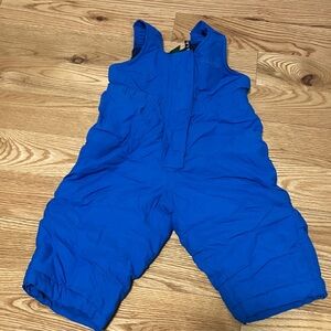 L.L. Bean Kids Blue Snow Ski Overalls